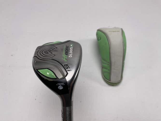 Cleveland Hibore Bloom Womens 5 Hybrid 28* Graphite Design YSQt 49g Ladies RH HC