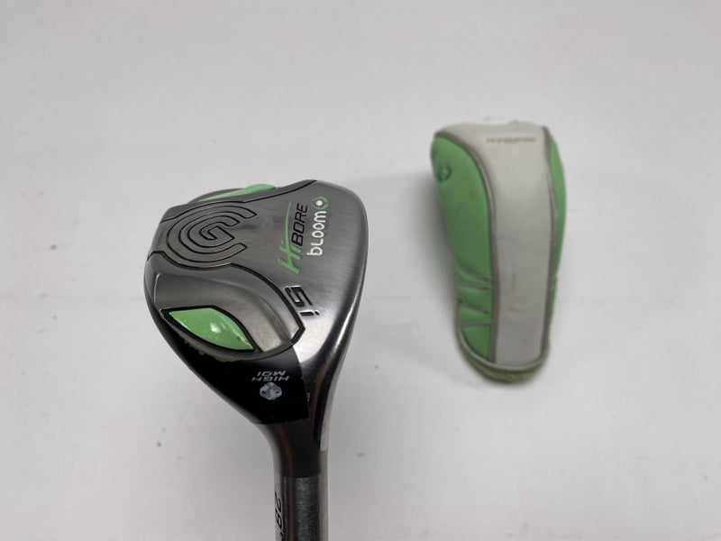 Cleveland Hibore Bloom Womens 5 Hybrid 28* Graphite Design YSQt 49g Ladies RH HC