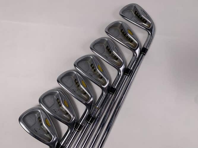 TaylorMade Rac LT 2005 Iron Set 3-9 Regular Steel Mens RH