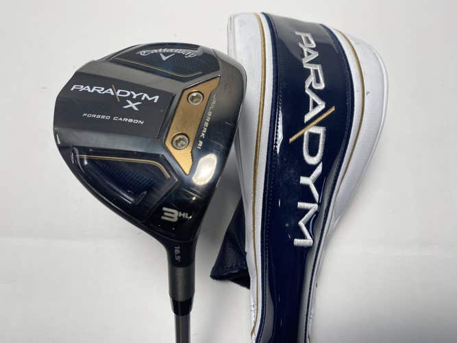 Callaway Paradym X 3HL Fairway Wood 16.5* Aldila Ascent 40g Senior RH HC