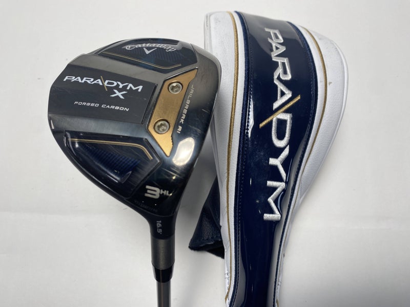 Callaway Paradym X 3HL Fairway Wood 16.5* Aldila Ascent 40g Senior RH HC