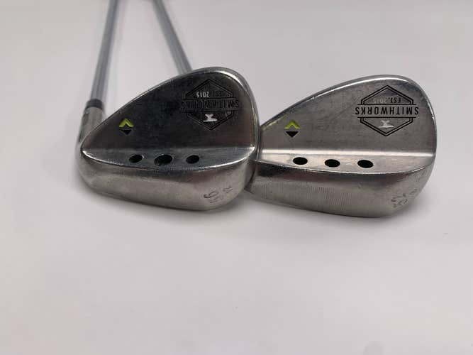 Smith Works Wedge Set 52* 8 | 56* 12 KBS Wedge Steel Mens RH Oversize Grips