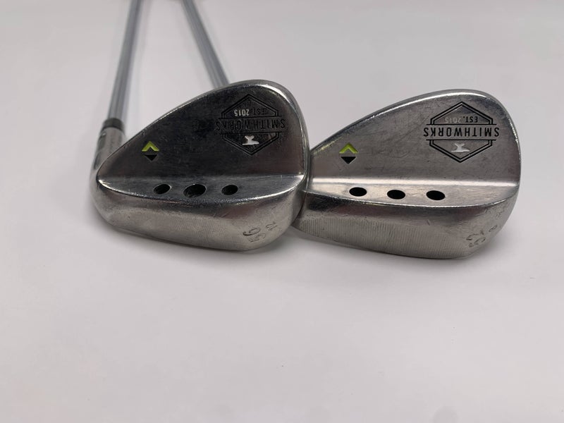 Smith Works  Wedge Set 52* 8 | 56* 12 KBS Wedge Steel Mens RH Oversize Grips
