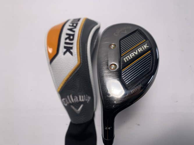 Callaway Mavrik Max 5 Hybrid 24* Project X Catalyst 5.5 65g Regular LH HC