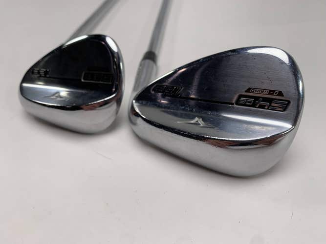 Mizuno T22 Satin Chrome Wedge Set 54* 8 | 58* 12 TT DG S400 Tour Issue Mens RH