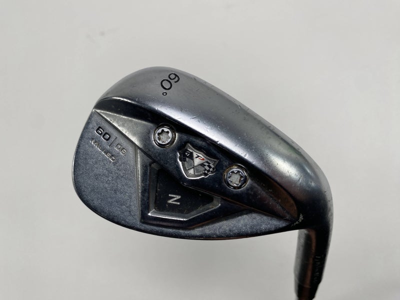 TaylorMade Rac TP Z Groove Black Lob Wedge LW 60* 5 KBS Hi-Rev Wedge Mens RH