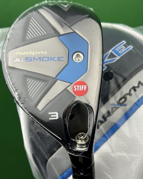 Callaway Paradym Ai Smoke Rescue 3-Hybrid 3H 18* Stiff Flex Cypher Seventy NEW!
