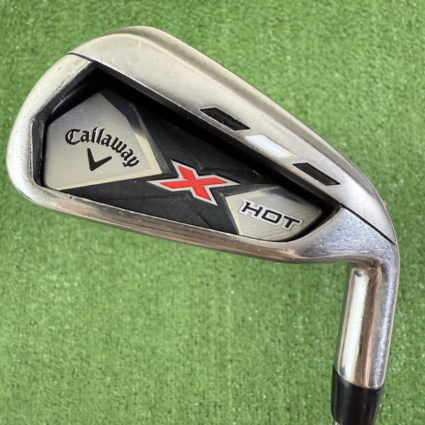 Callaway 2013 X Hot 7 Iron Steel Speed Step 85 Regular Flex -1/2 Short