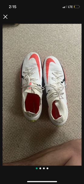 Orange Men's Size M 11.0 (W 12.0) Nike Nike Phantom Venom Pro FG Cleats (Used)