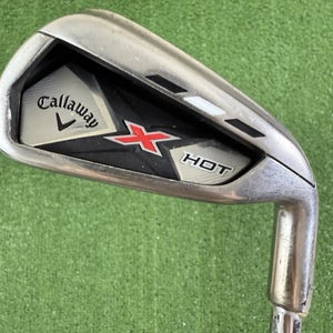 READ Callaway 2013 X Hot 6 Iron Steel Speed Step 85 Regular Flex -2.25 Short