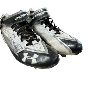 Used Under Armour Adult FB Cleats Black Senior 14 11833-S000164783