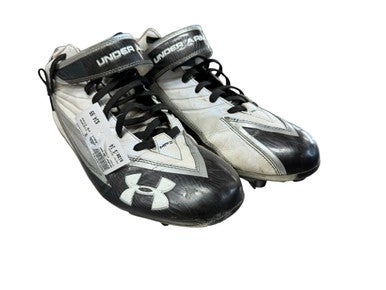 Used Under Armour Adult FB Cleats Black Senior 14 11833-S000164783