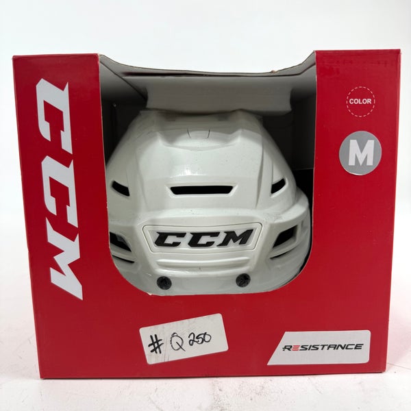 New White CCM Resistance Helmet | Medium | Q250