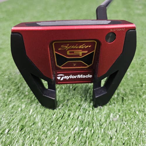 TaylorMade Spider GT Putter Red Black Small Slant 34.5" Right Handed RH