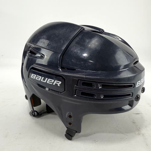 Used Navy Bauer Re-akt 75 Helmet | Small | E16