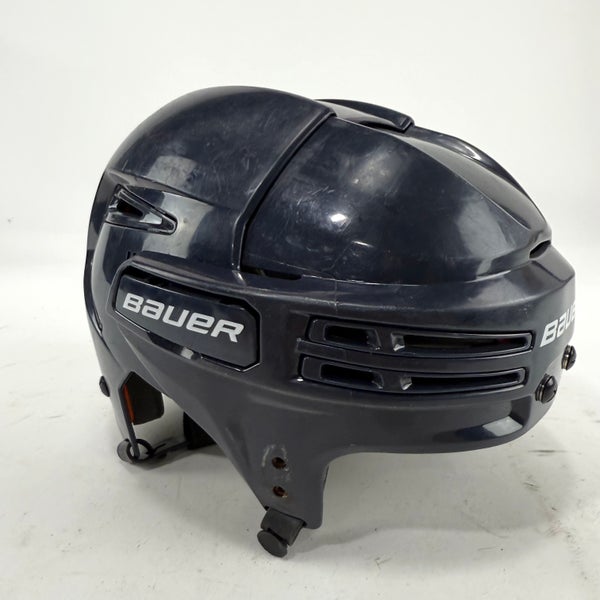 Used Navy Bauer Re-akt 75 Helmet | Small | E16