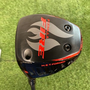 Men's Krank Formula Fire Pro Driver Left Hand Stiff Flex 9 Loft (Used) Fujikura Speedster Tour Shaft