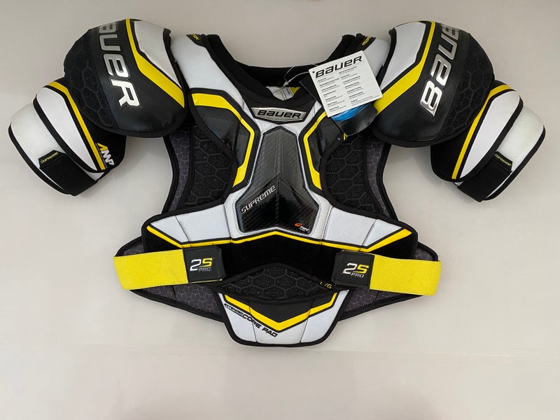 New Senior Bauer Supreme 2S Pro Hockey Shoulder Pads Large