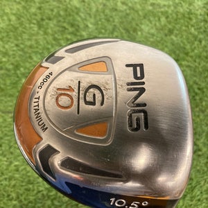 Men's Ping G10 Driver Right Handed Stiff Flex 10.5 Loft (Used)