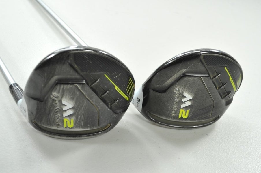 TaylorMade M2 2017 3HL and 5HL Fairway Wood Set Ladies Flex RH Graphite # 199626
