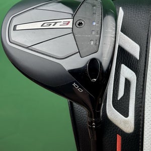 Titleist GT3 Driver 10* Graphite Tensei 1K Blue 55 Stiff Flex RH w/ Headcover