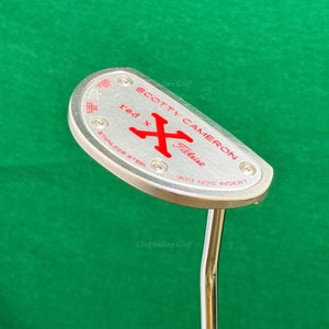 Scotty Cameron Red X 34.5" Single-Bend Mid-Mallet Putter w/Super Stroke & HC