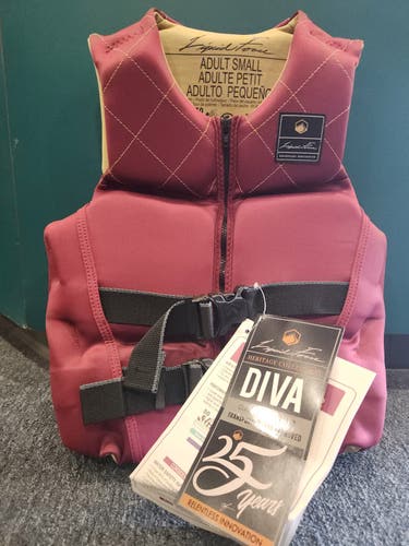 Liquid Force Diva Heritage CGA Life Vest - Maroon - Small