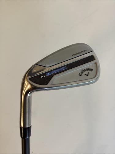 Callaway Paradym Ai Smoke Lefthanded LH Single 7 Iron Cypher 5.5 Regular Graphit