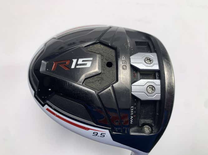 TaylorMade R15 Driver 9.5* Aldila Rogue 110 MSi 3.4 60g Stiff Graphite Mens RH