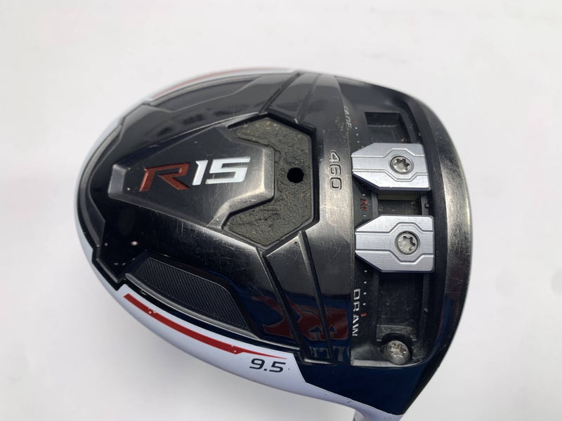 TaylorMade R15 Driver 9.5* Aldila Rogue 110 MSi 3.4 60g Stiff Graphite Mens RH