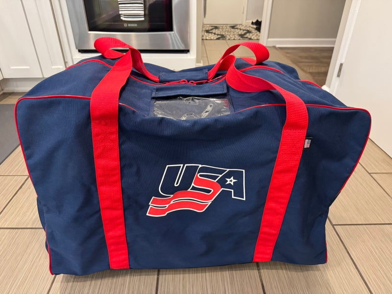 TEAM USA  4ORTE PLAYER PRO STOCK HOCKEY BAG