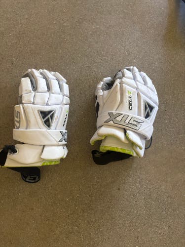 STX Cell V Lacrosse Gloves Large (New)