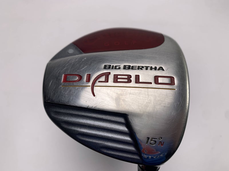Callaway Big Bertha Diablo 3 Fairway Wood 15* 60g Stiff RH Midsize Grip