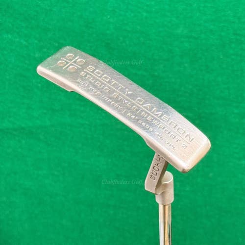 Scotty Cameron 2007 Studio Style Newport 2 34" Flat-Front Neck Putter Titleist