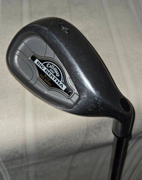 Callaway Big Bertha X-12 Sand Wedge Iron Rifle Shaft  Stiff Steel Shaft RH 35.5"