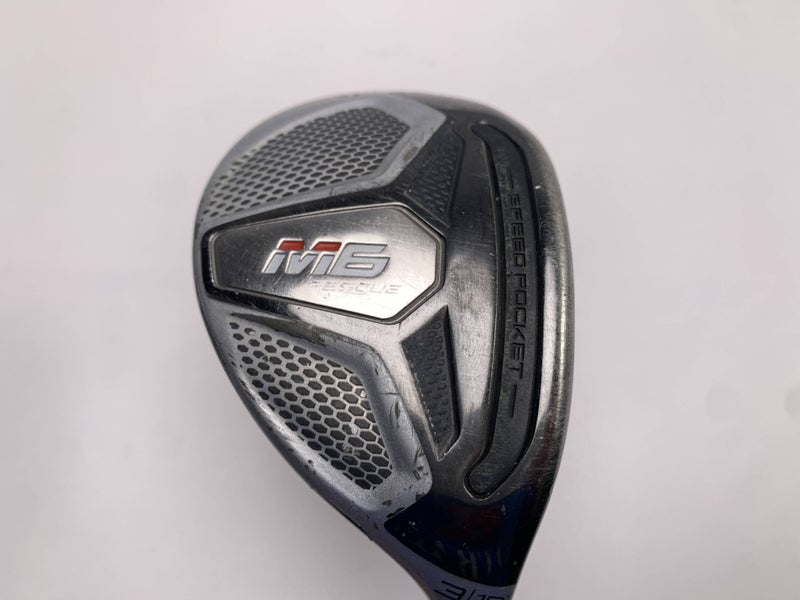 TaylorMade M6 3 Hybrid 19* Fujikura Atmos Red 7S Stiff Graphite Mens RH
