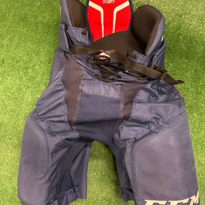 Blue Senior Small CCM WS1 Hockey Pants (Used)