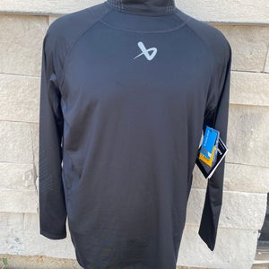 Bauer LS Base Layer Shirt Senior Kevlar Neck Guard Protector