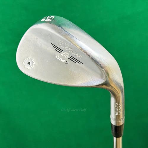 Titleist Vokey SM7 Tour Chrome 54-10S 54 Sand Wedge Vokey Design Steel Wedge