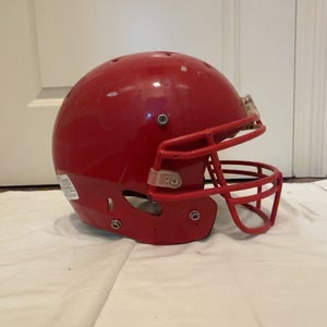 Red schutt football helmet medium