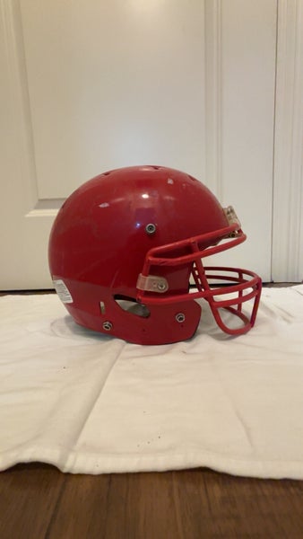 Red schutt football helmet medium