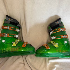 Unisex Salomon All Mountain Teneighty Ski Boots Soft Flex (Used)