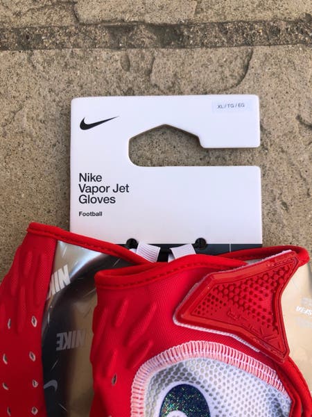 New adult XL Nike Vapor Jet 7.0 football skill Gloves energy