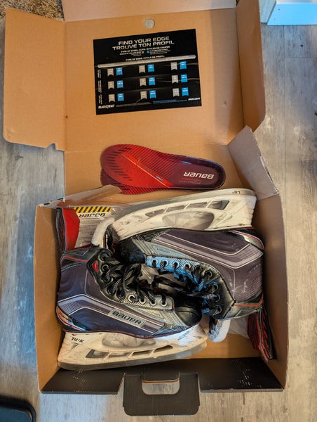 Bauer Vapor X Shift Hockey Skates Regular Width Size 5 (Used)