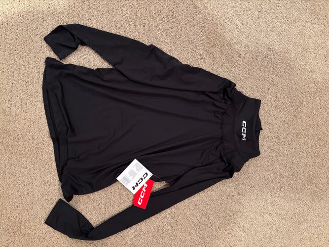 Black Large Men's CCM Shirt (New)
