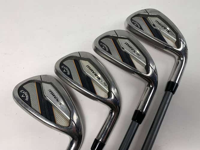 Callaway Mavrik Iron Set 6-9 Project X Catalyst 5.5 Regular Graphite Mens RH