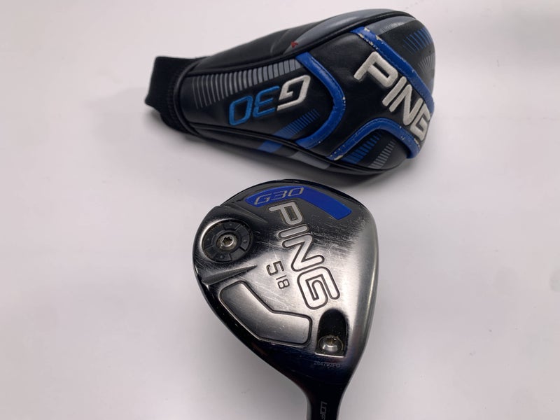 Ping G30 5 Fairway Wood 18* TFC419 Regular Graphite Mens RH HC