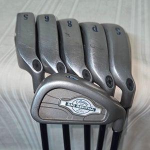 Callaway Big Bertha X-12 Iron Set 4,5,6,8,PW,SW Callaway Ladies Gems Womens Flex