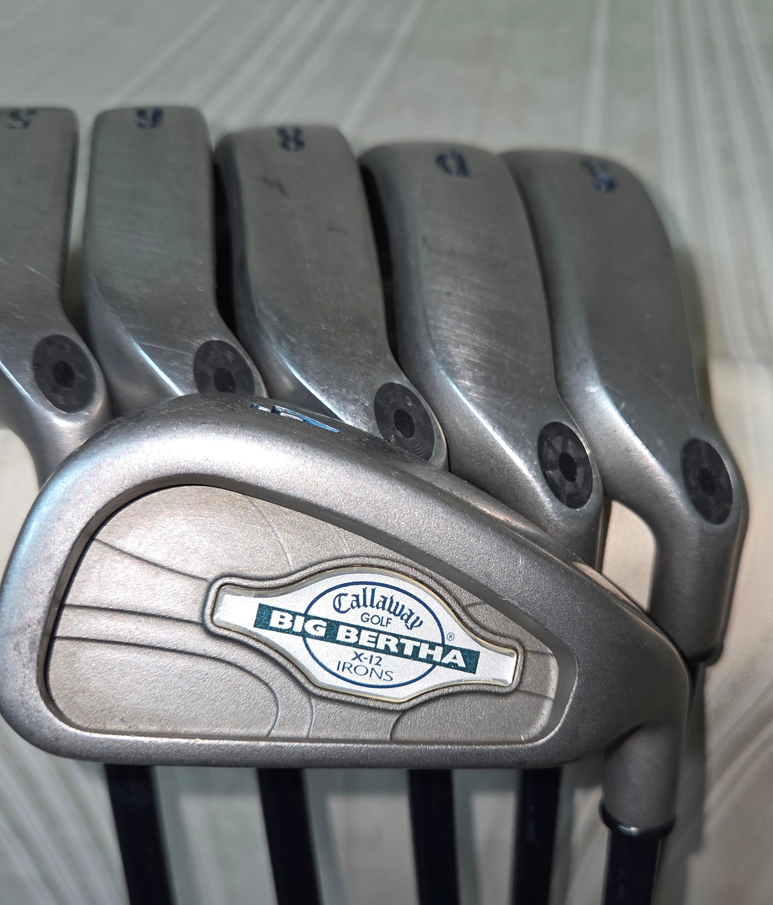 Callaway Big Bertha X-12 Iron Set 4,5,6,8,PW,SW Callaway Ladies 
