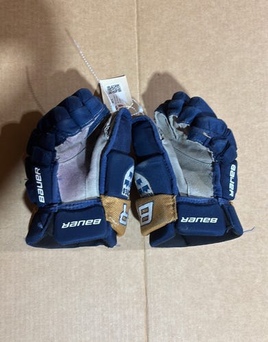 Blue Junior Bauer Vapor Elite Gloves 10" (Used)